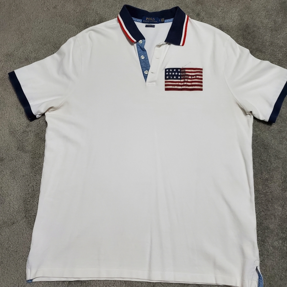 Polo Ralph Lauren American Flag Custom Fit